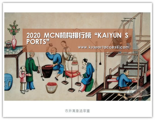 2020 MCN机构排行榜“KAIYUN SPORTS”(图4) 开云官网首页